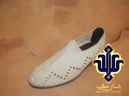 گیوه مردانه زیره چرم